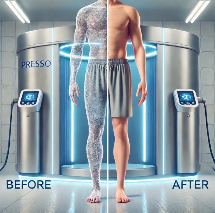 La pressoterapia di Brigida Maugeri